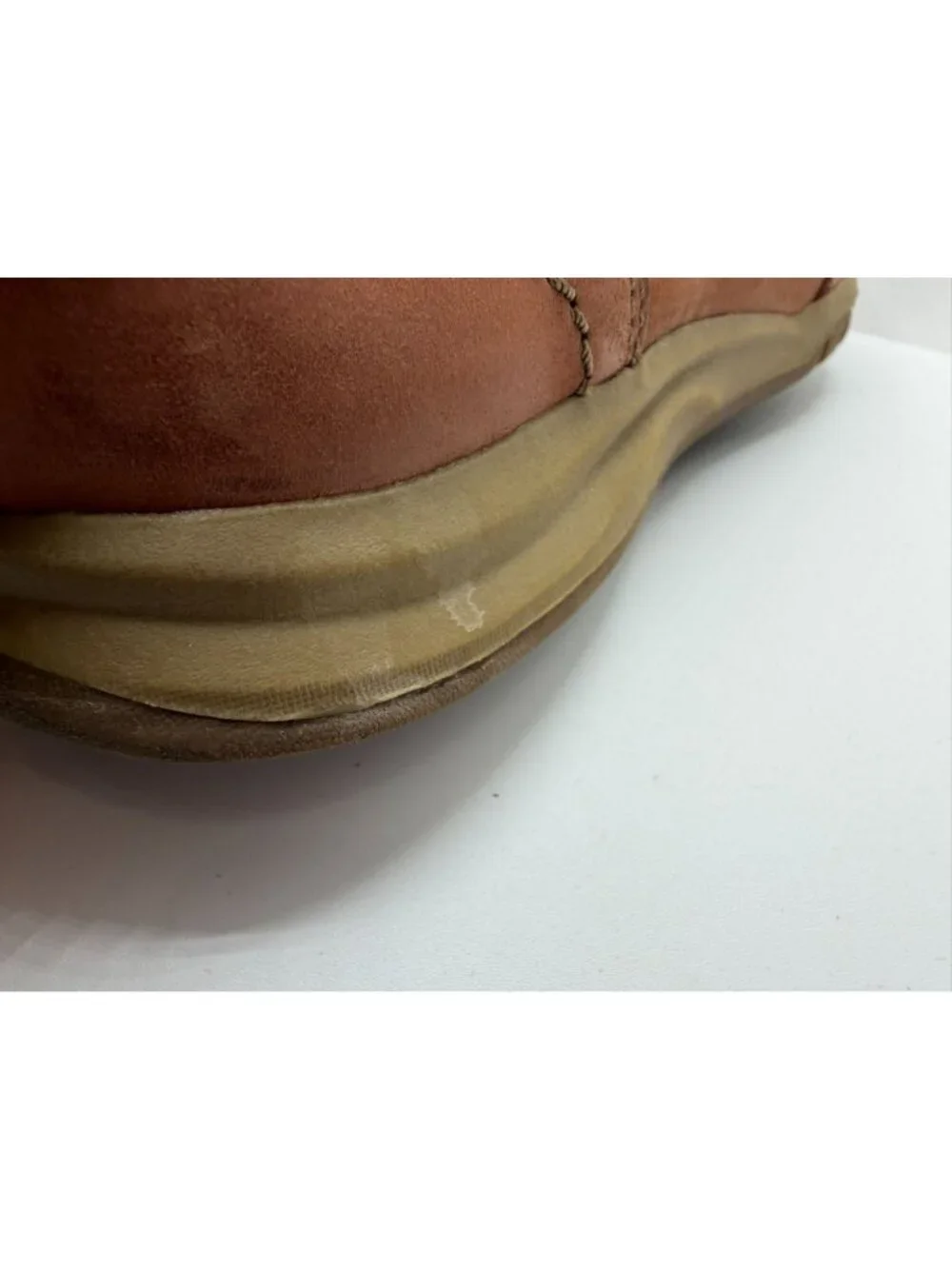Clarks Ramada Spanish Loafers Men Size 9.5M Brown Leather Casual Slip-on Shoes